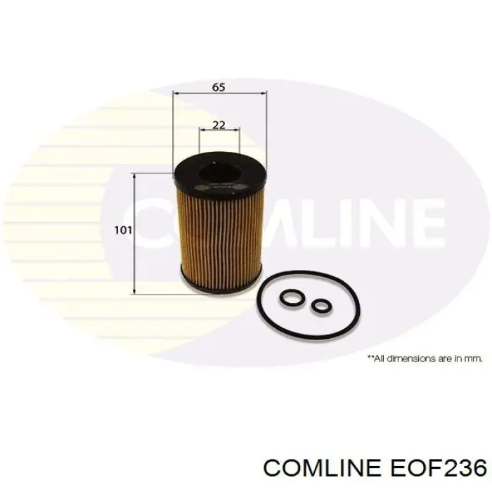 Фильтр очистки масла центробежный Comline EOF236 цена, от 5.70 USD