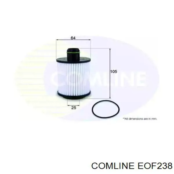 Масляный фильтр EOF238 Comline