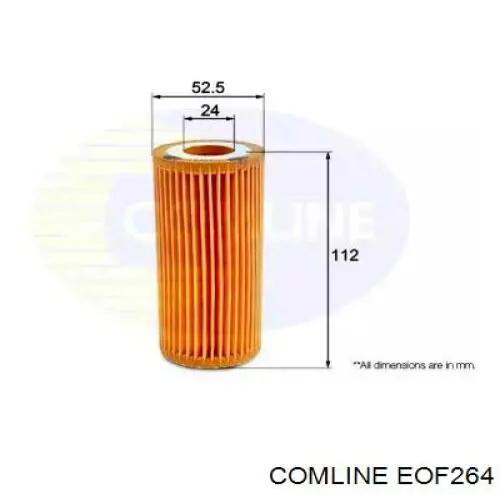 Масляный фильтр EOF264 Comline