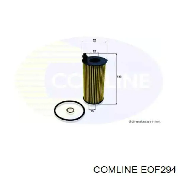 EOF294 Comline filtro de óleo