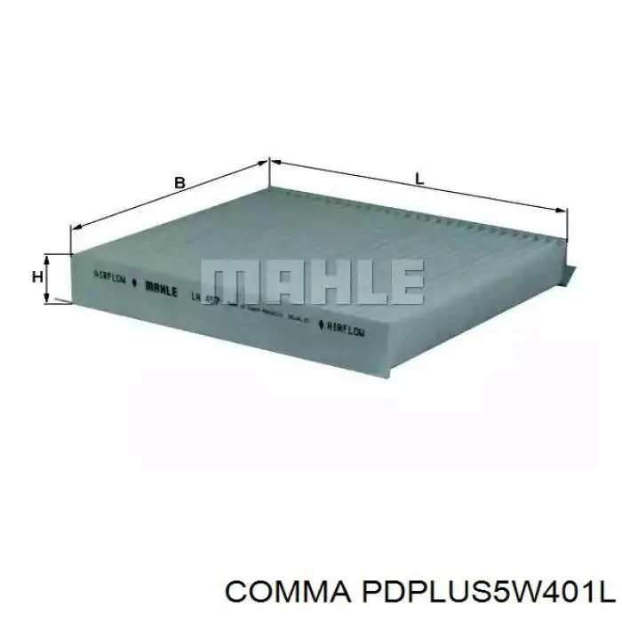 Моторное масло Comma (PDPLUS5W401L)