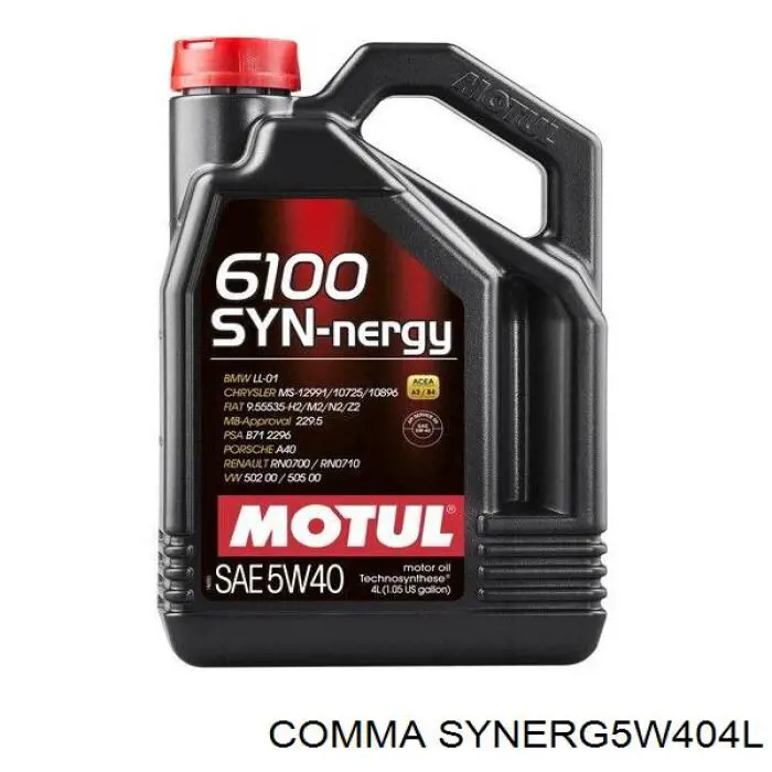 Масло автомобильное Comma SYNERG5W404L цена, от 37.83 USD
