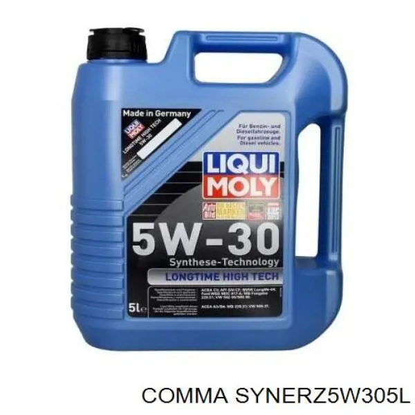 Масло автомобильное Comma SYNERZ5W305L цена, от 52.38 USD