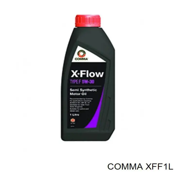 Моторное масло Comma X-Flow Type F 5W-30 Полусинтетическое 1л (XFF1L)