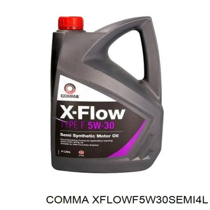 Моторное масло Comma (XFLOWF5W30SEMI4L)