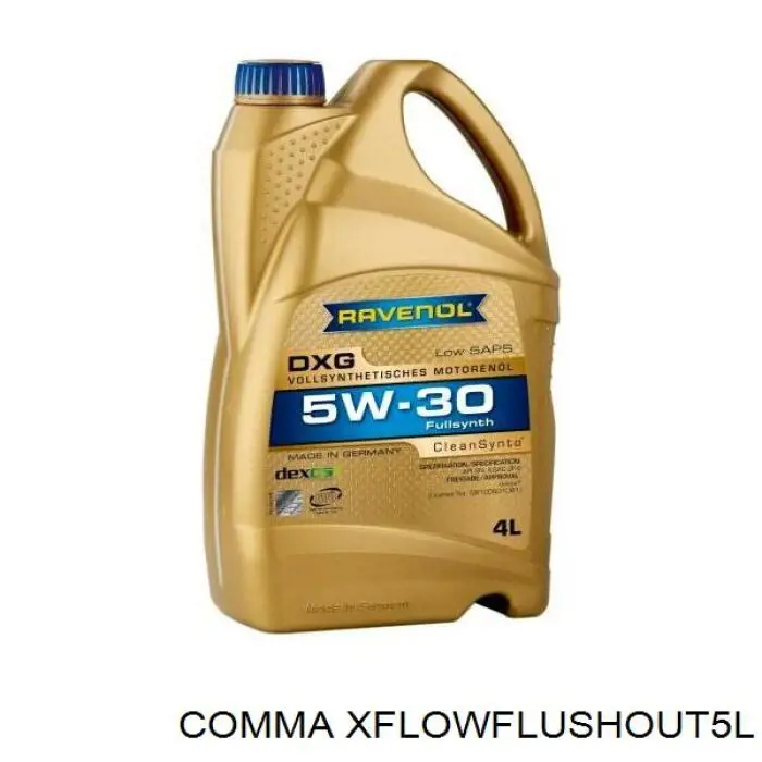Купить XFLOWFLUSHOUT5L Comma Адаптирующая промывка системы смазки двигателя
