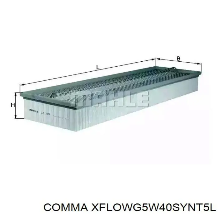 XFLOWG5W40SYNT5L Comma Масло двигателя