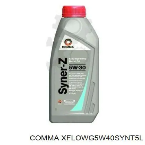 Моторное масло XFLOWG5W40SYNT5L Comma