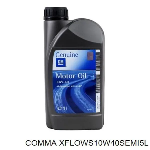 Масло моторне XFLOWS10W40SEMI5L Comma