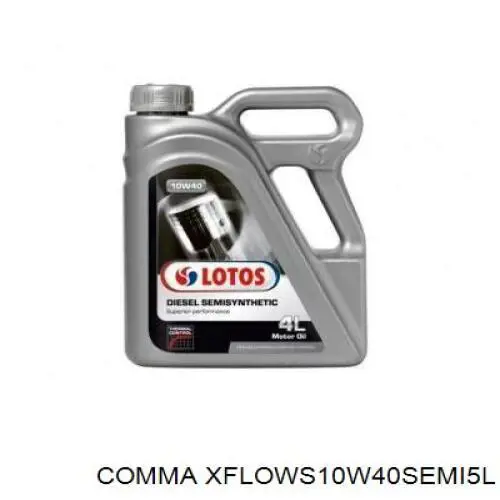 Масло моторне XFLOWS10W40SEMI5L Comma