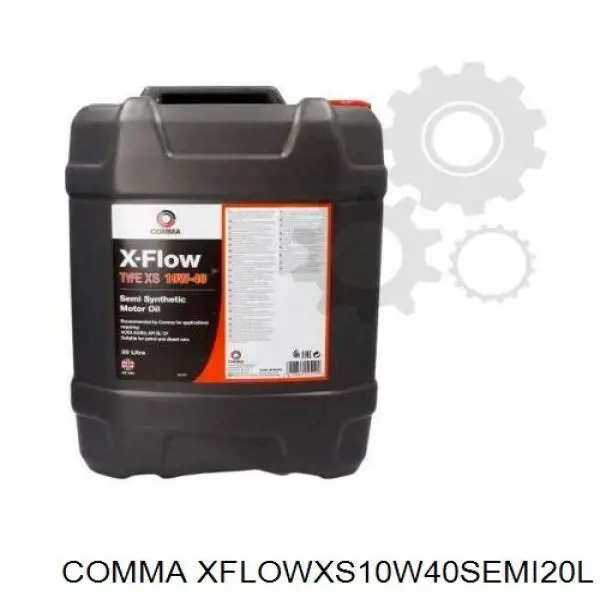 Моторное масло Comma (XFLOWXS10W40SEMI20L)