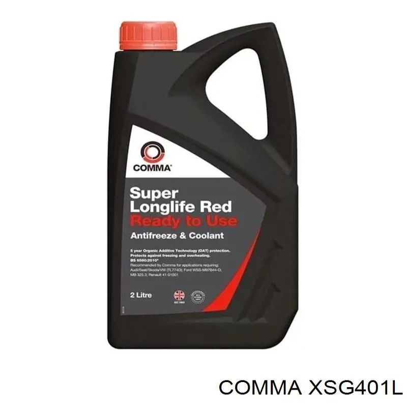 Купить XSG401L Comma Антифриз универсальный