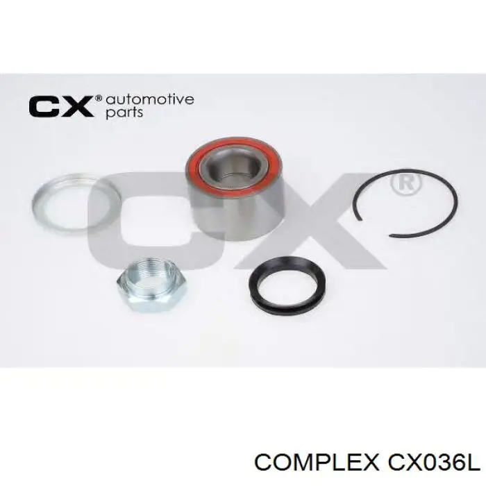 Подшипники задней ступицы CX/Complex CX036L цена, от 14.14 USD