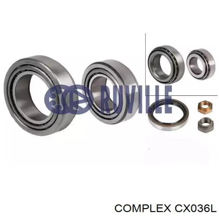 CX036L CX/Complex Подшипник ступицы задней