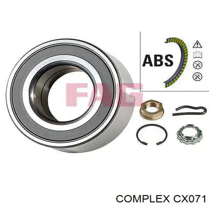 CX071 CX/Complex Подшипник ступицы передней