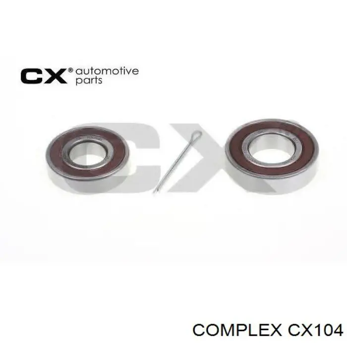 CX104 CX/Complex rolamento de cubo traseiro