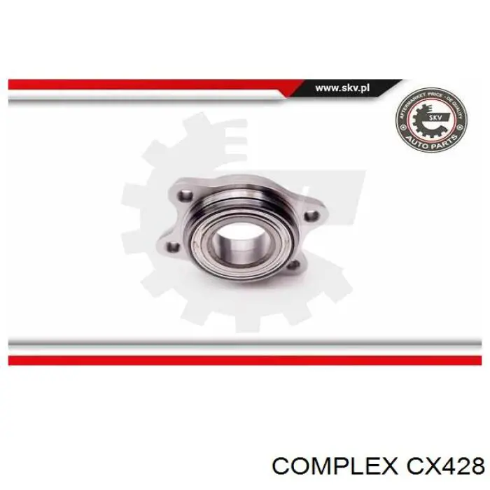Подшипник ступицы передней/задней CX428 CX/Complex