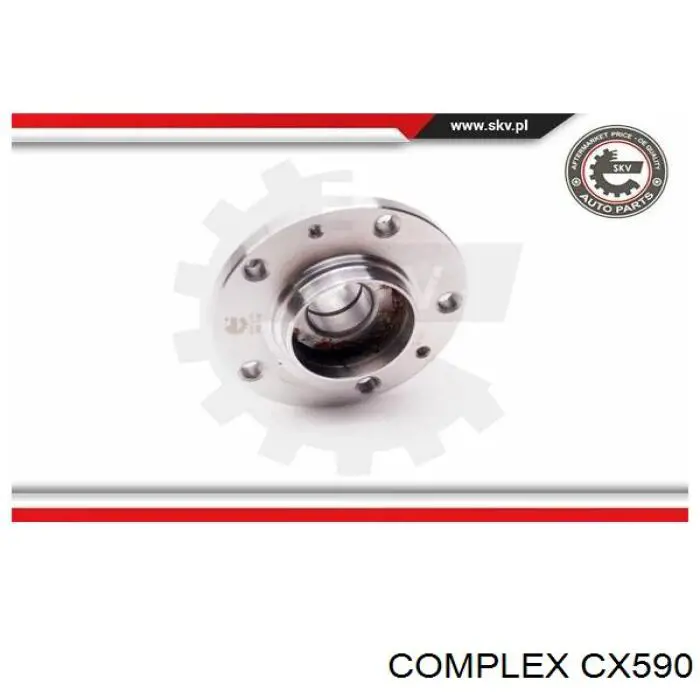 Задняя ступица CX590 CX/Complex