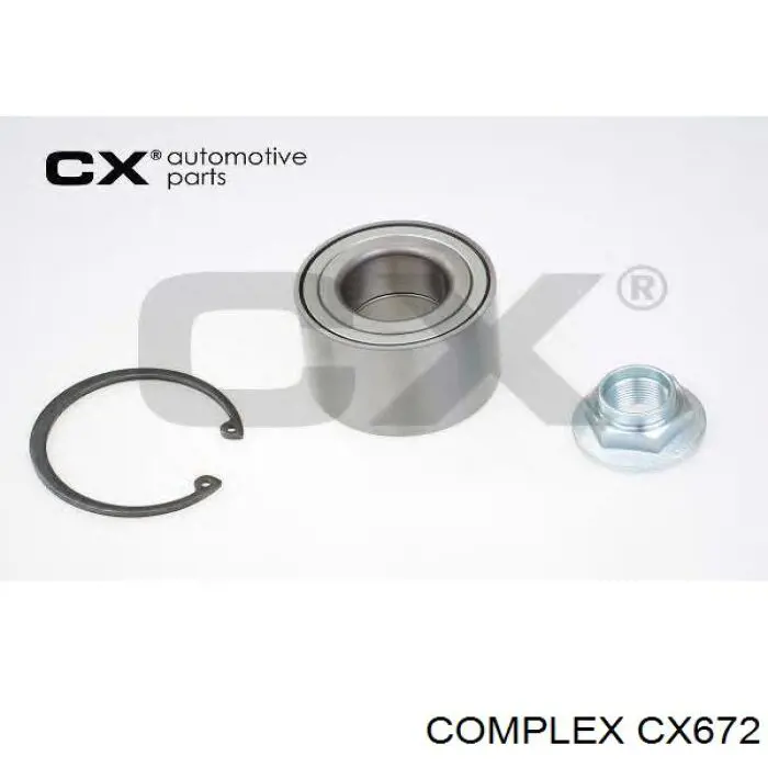 CX672 CX/Complex rolamento de cubo dianteiro