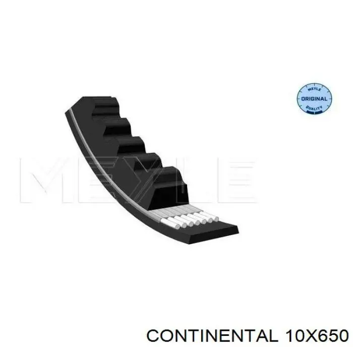 Correa trapezoidal 10X650 Continental/Siemens