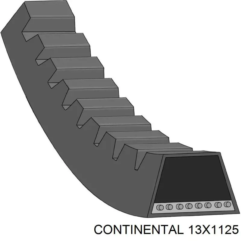 Ремінь приводний, агрегатів 13X1125 Continental/Siemens