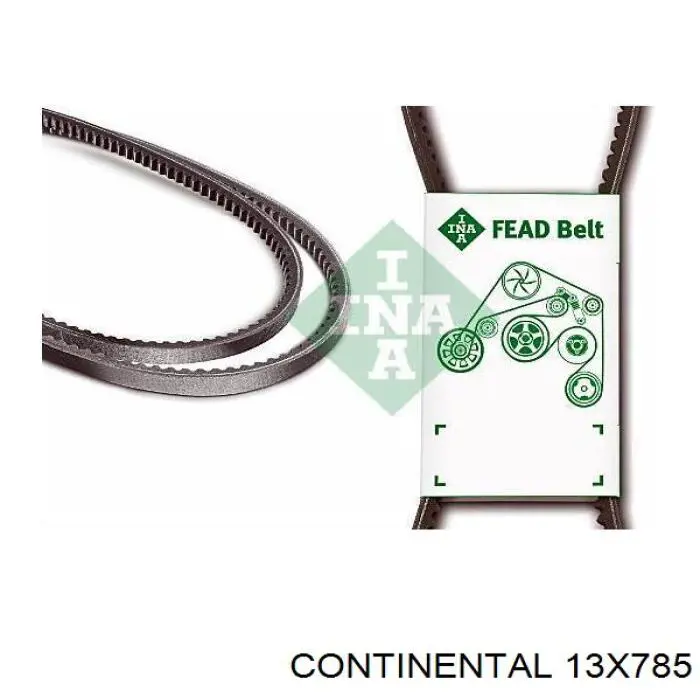 13X785 Continental/Siemens ремень генератора