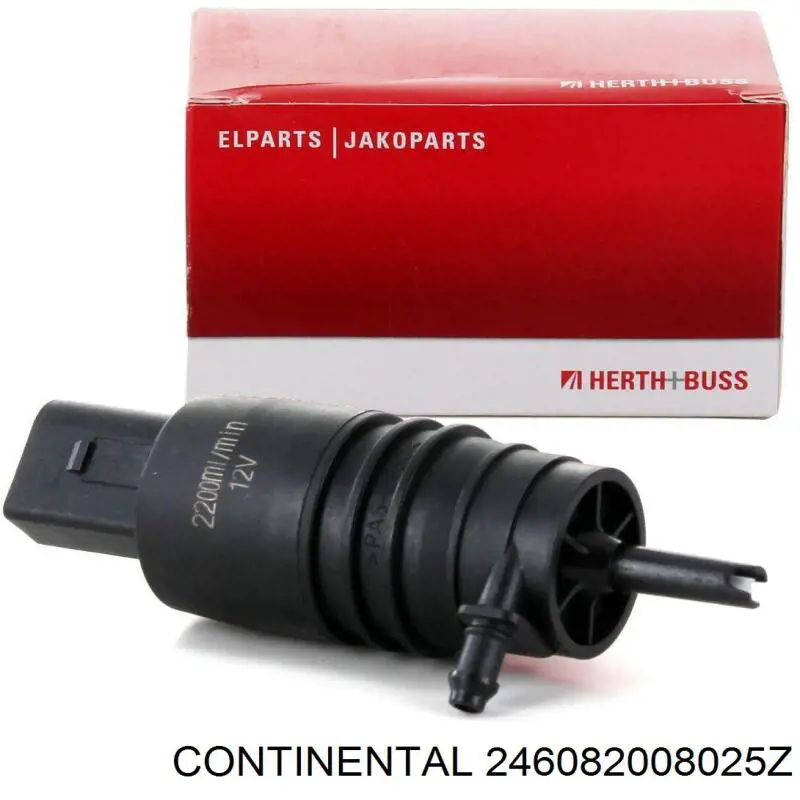 246082008025Z Continental/Siemens Мотор омывателя лобового стекла