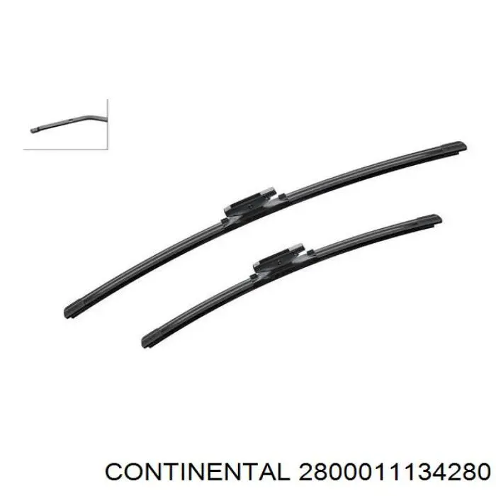 Щетка стеклоочистителя лобового стекла, водительская Continental/Siemens 2800011134280 цена, от 10.94 USD