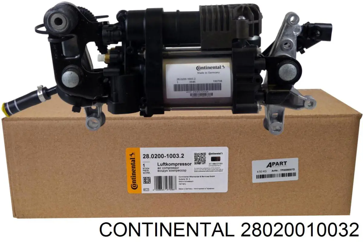 28.0200-1003.2 Continental/Siemens compressor de bombeio pneumático (de amortecedores)