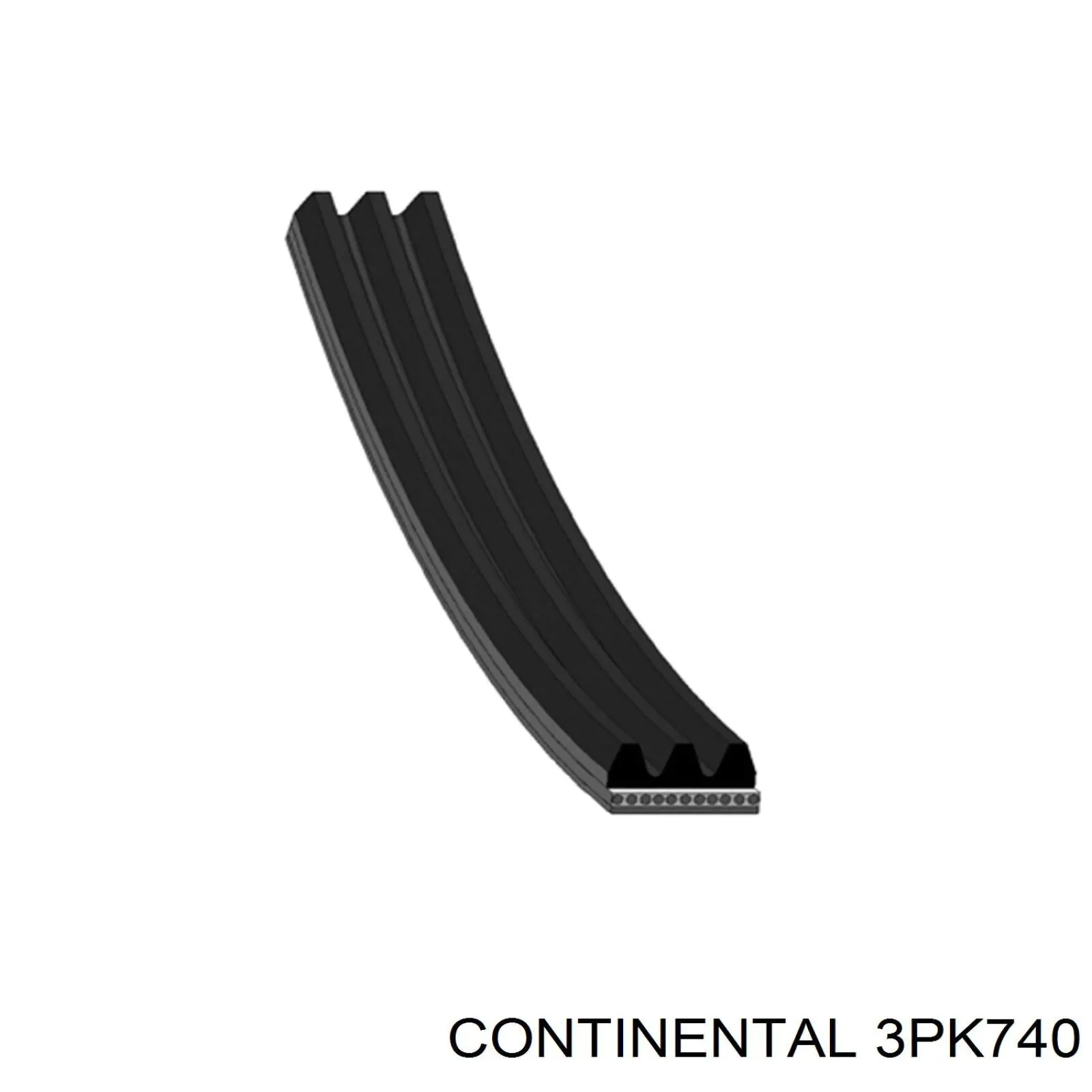 Купить 3PK740 Continental/Siemens Ремень генератора