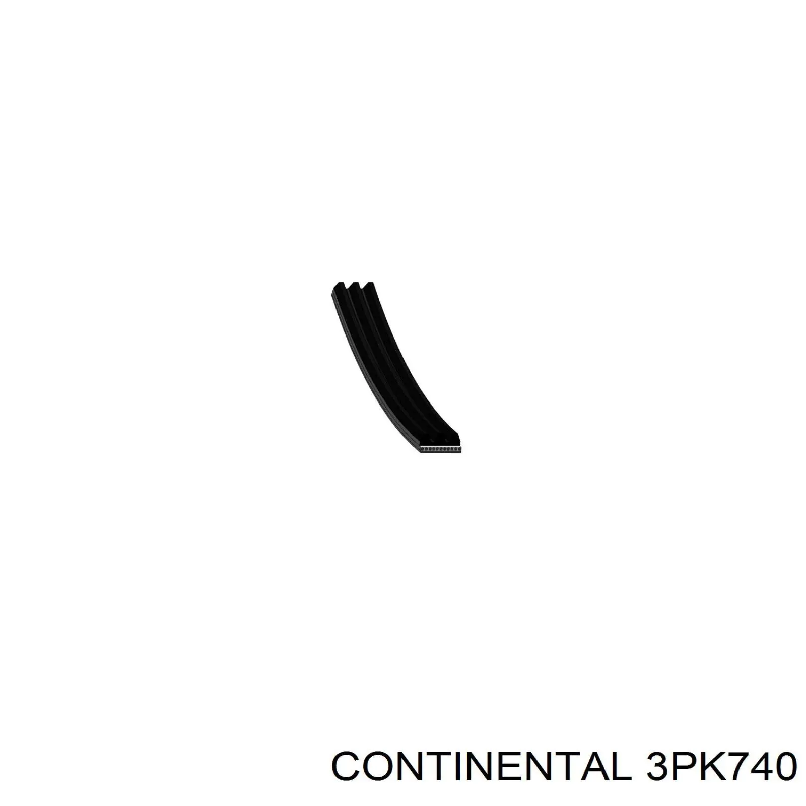 Клиновый ремень Continental/Siemens 3PK740 цена, от 5.85 USD