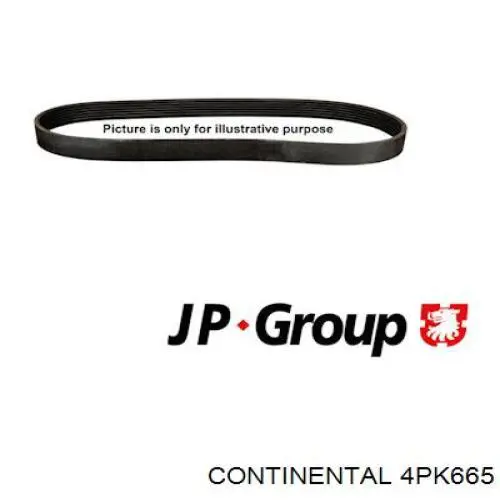 Клиновый ремень Continental/Siemens 4PK665 цена, от 4.88 USD
