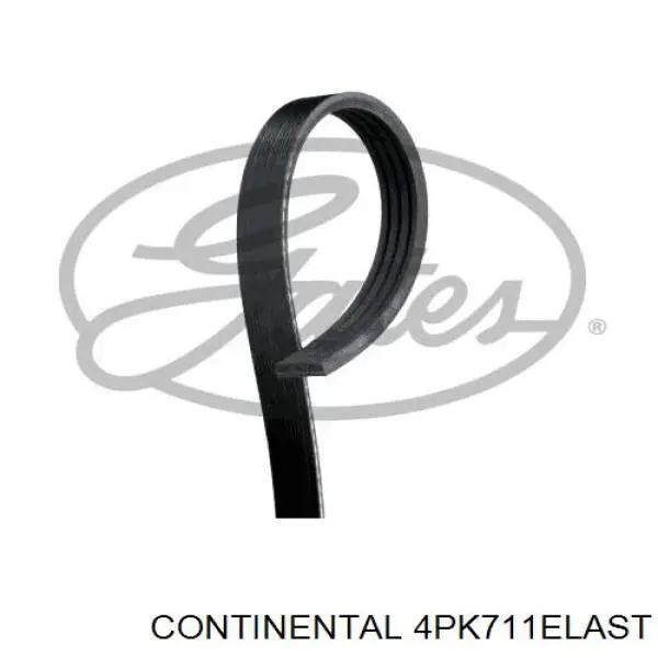 Купить 4PK711ELAST Continental/Siemens Ремень генератора