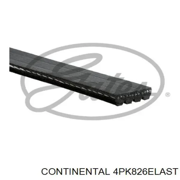 Correa trapezoidal 4PK826ELAST Continental/Siemens