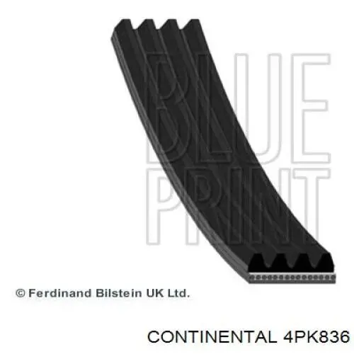 Correa trapezoidal 4PK836 Continental/Siemens