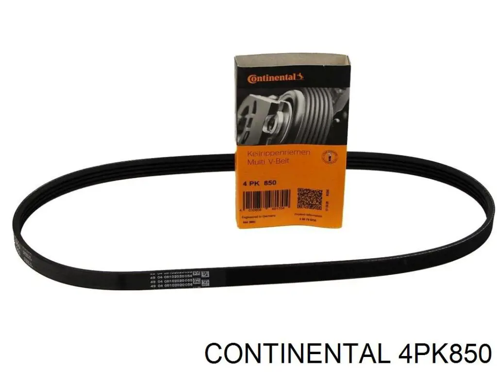 Ремень генератора 4PK850 Continental/Siemens