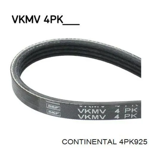 Клиновый ремень Continental/Siemens 4PK925 цена, от 6.42 USD