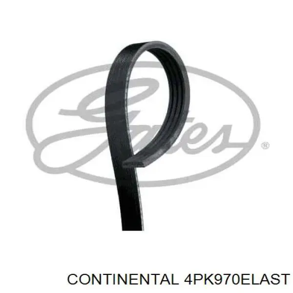 Ремень генератора 4PK970ELAST Continental/Siemens