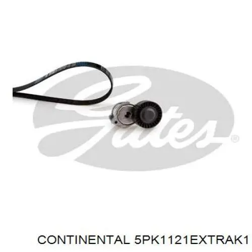 5PK1121EXTRAK1 Continental/Siemens correia dos conjuntos de transmissão, kit