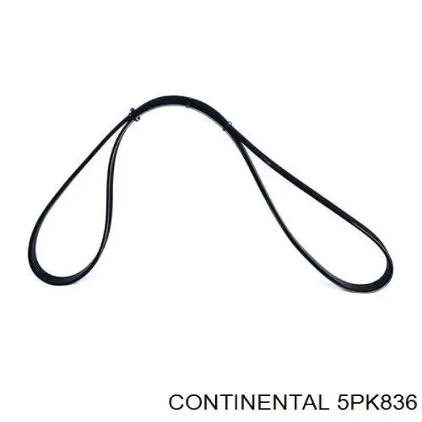 Ремень генератора 5PK836 Continental/Siemens