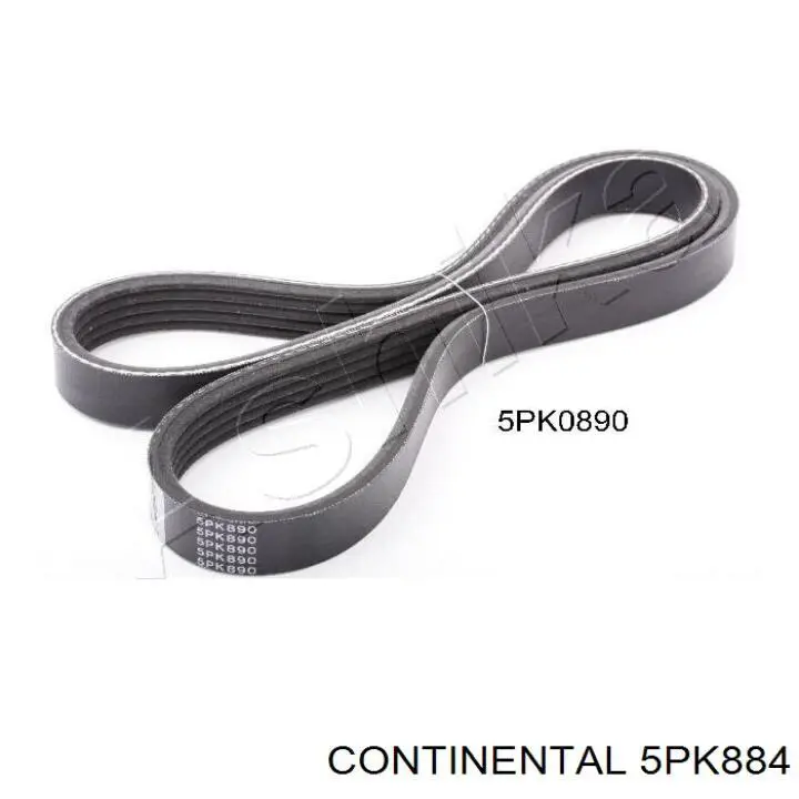 Ремень генератора 5PK884 Continental/Siemens