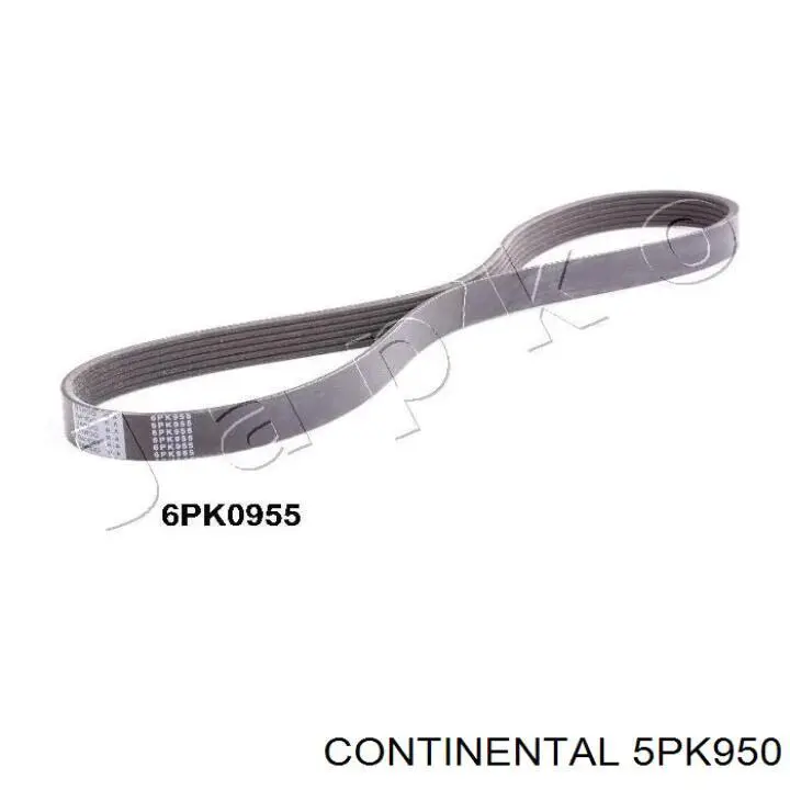 Ремень генератора 5PK950 Continental/Siemens