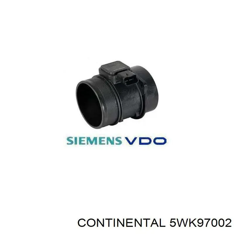 Датчик массового расхода воздуха Continental/Siemens 5WK97002 цена, от 32.10 USD
