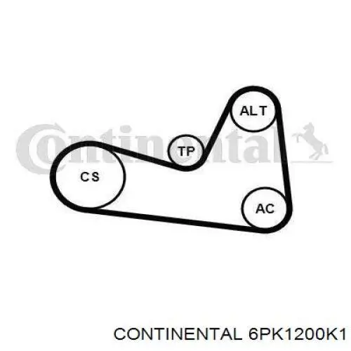 6PK1200K1 Continental/Siemens