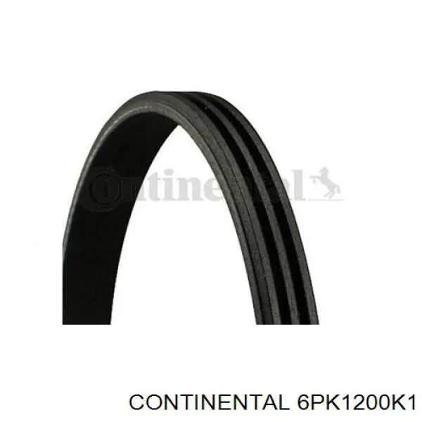 Ремень агрегатов приводной, комплект Continental/Siemens 6PK1200K1 цена, от 63.34 USD
