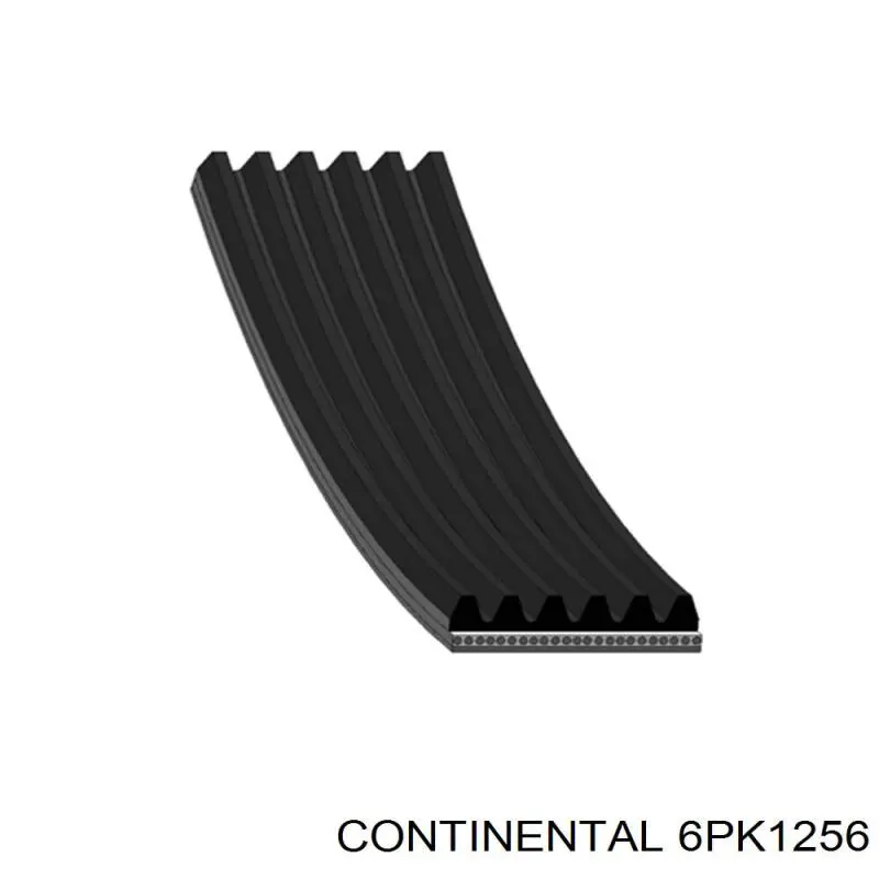 Клиновый ремень Continental/Siemens 6PK1256 цена, от 16.58 USD