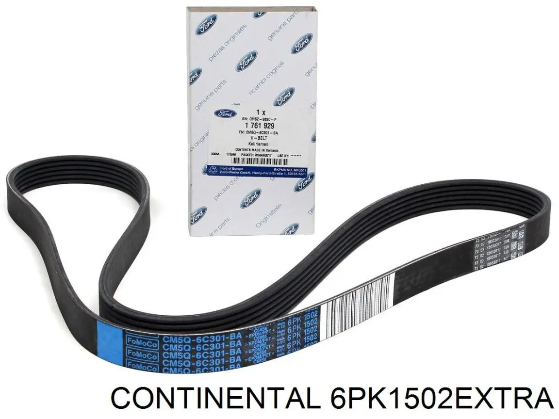 Клиновый ремень Continental/Siemens 6PK1502EXTRA цена, от 11.67 USD
