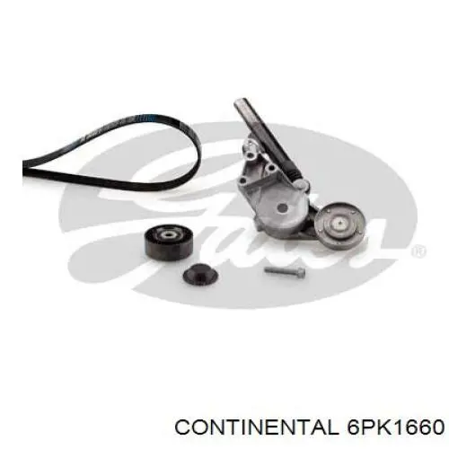 Ремень кондиционера Continental/Siemens 6PK1660