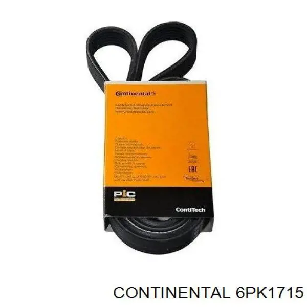 6PK1715 Continental/Siemens ремень генератора