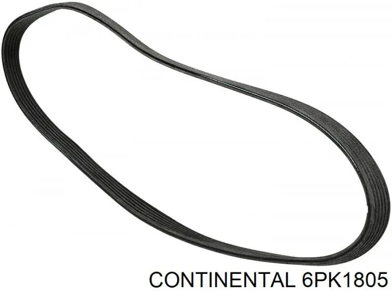 Клиновый ремень Continental/Siemens 6PK1805 цена, от 18.71 USD